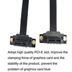 PCI-E 3.0 1X To 1X 90 Degrees Reverse Graphics Card / Wireless Network Card / Conversion Card Extension Cable, 1X To 1X Length: 5cm