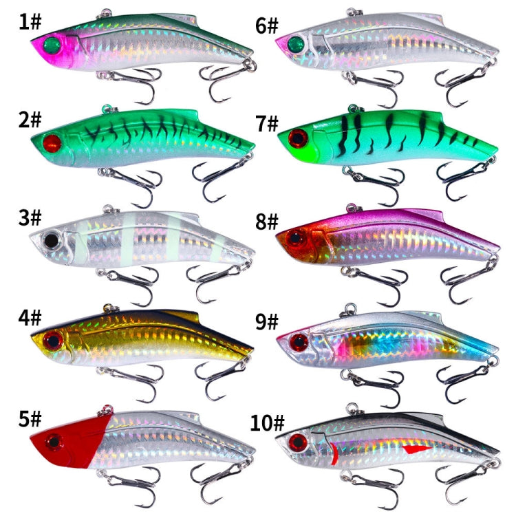 HENGJIA VI025 Submerged Trembling Swimming VIB Lure Plastic Fake Bait, VI025 (1), VI025 (2), VI025 (3), VI025 (4), VI025 (5), VI025 (6), VI025 (7), VI025 (8), VI025 (9), VI025 (10)