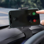 Car Dashboard Navigation Snap-on Mobile Phone Holder