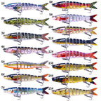 HENGJIA JM063 Multi-Section Fake Bait 8 Section Sinker Lures, JM063 (11), JM063 (1), JM063 (12), JM063 (2), JM063 (13), JM063 (3), JM063 (14), JM063 (4), JM063 (15), JM063 (5), JM063 (16), JM063 (6), JM063 (7), JM063 (8), JM063 (9), JM063 (10)
