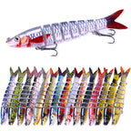 HENGJIA JM063 Multi-Section Fake Bait 8 Section Sinker Lures, JM063 (11), JM063 (1), JM063 (12), JM063 (2), JM063 (13), JM063 (3), JM063 (14), JM063 (4), JM063 (15), JM063 (5), JM063 (16), JM063 (6), JM063 (7), JM063 (8), JM063 (9), JM063 (10)