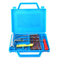 11pcs/set Car Vacuum Tire Repair Tools Tire Repair Needle Rubber Strip Tool Set, 11pcs/set