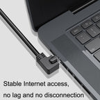 Cat 8 10G Transmission RJ45 Male To Female Computer Network Cable Extension Cable, Straight Head 0.3m, Straight Head 0.6m, Straight Head 1m, Straight Head 1.5m, Up Bend 0.5m, Down Bend 0.5m, Left Bend 0.5m, Right Bend 0.5m