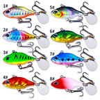 HENGJIA VIB064 Micro Lure VIB Bionic Lure, VIB064 (1), VIB064 (2), VIB064 (3), VIB064 (4), VIB064 (5), VIB064 (6), VIB064 (7), VIB064 (8)
