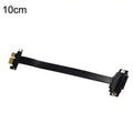 PCI-E 3.0 1X 180-degree Graphics Card Wireless Network Card Adapter Block Extension Cable, Length:, 10cm, 15cm, 20cm, 25cm, 30cm, 40cm, 50cm