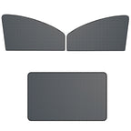 Car Sunshade Magnetic Iron Reflective Mesh Gauze Sunscreen Heat Insulation Sunshade Baffle, Front Window Driving, Front Window Co-driving, Rear Window Square
