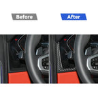 For 2019-2024 BMW 8 Series G14 2pcs /Set Right-hand Drive Instrument Both Sides Decorative Stickers, Right-hand Drive