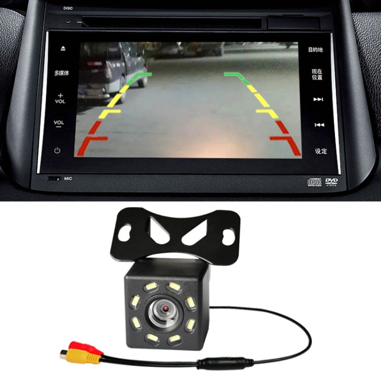 R0003 LED Fill Light External Reversing Video Camera HD Night Vision CCD Car Camera, 8 LED Lamp P System, 8 LED Lamp N System, 12 LED Lamp P System, 12 LED Lamp N System