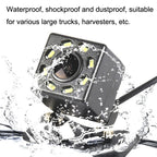 R0003 LED Fill Light External Reversing Video Camera HD Night Vision CCD Car Camera, 8 LED Lamp P System, 8 LED Lamp N System, 12 LED Lamp P System, 12 LED Lamp N System