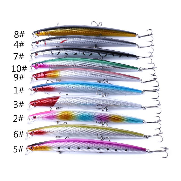 HENGJIA MI101 18cm 26g Long-distance Casting Sea Fishing Fake Lures Minnow Baits, MI101 (5), MI101 (1), MI101 (2), MI101 (3), MI101 (4), MI101 (6), MI101 (7), MI101 (8), MI101 (9), MI101 (10), MI101 (10 Colors)