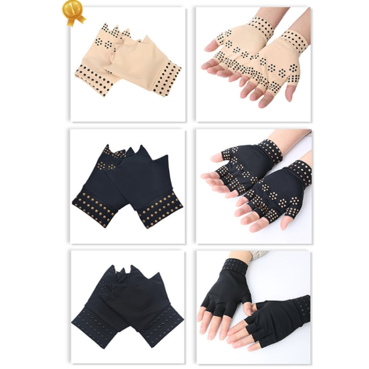 Dispensing Half Finger Non-slip Pressure Gloves Joint Training Sports Gloves, Free Size