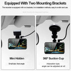 L601 HD Night Vision Electronics Dog Reversing Image Driving Recorder, Style:, Standard Version, WIFI Version
