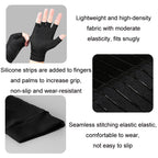 Outdoor Cycling Half Finger Gloves Inflammatory Joint Rehabilitation Silicone Gloves, S, M, L, XL