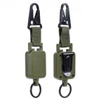 Outdoor Fishing Telescopic Steel Wire High-strength Easy-pull Olecranon Buckle, 6771