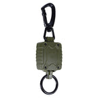 Outdoor Fishing Zinc Alloy Retractable Metal Hanging Buckle, 6862