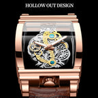 BINBOND B5011 Gear Hollow Outdoor Waterproof Luminous Men Business Watches
