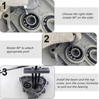 13pcs/set Plug-in Bearing Puller Small Bearing Removal Tool, BL1240