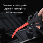 Car Beauty Cleaning High Pressure Pneumatic Plastic Dust Blower, Long Blow, Short Blow, Flat Blow
