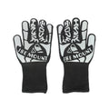 ISE MOUNT Outdoor Camping Heat Insulation Anti-scald Gloves BBQ Thicken Non-slip Gloves