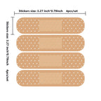 5sets Laptop Car Scratch Repair Band-Aid PVC Sticker, Band-Aid Sticker