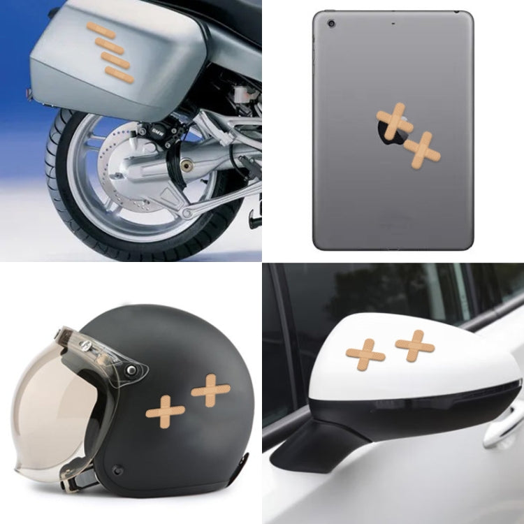 5sets Laptop Car Scratch Repair Band-Aid PVC Sticker, Band-Aid Sticker