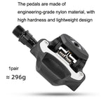 PROMEND PD-R95P 1pair Pedalway Road Bicycle Self-lock With Lock Film Nylon Lock Light Amount Foot Pedal, PD-R95P