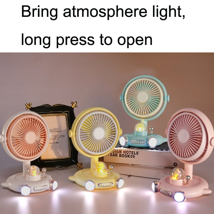 Household Cute Pet Fan USB Desktop Night Light Fan