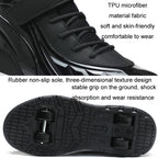 Small Four-Wheeled Walking Shoes Children Luminous Deformation Roller Shoes, 33, 34, 35, 36, 37, 38, 39, 40