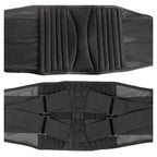 Men Steel Plate Squatting Weightlifting Exercise Use Waist and Abdominal Belt, Size:, M, L, XL