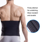 Sports Waist Belt Fitness Girdle Belly Belt Sweatproof Wide Waistband, M 20x95cm (Black), L 25x95cm (Black), XL 30x95cm (Black)