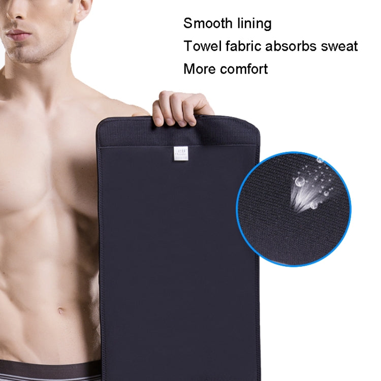 Sports Waist Belt Fitness Girdle Belly Belt Sweatproof Wide Waistband, M 20x95cm (Black), L 25x95cm (Black), XL 30x95cm (Black)