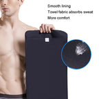 Sports Waist Belt Fitness Girdle Belly Belt Sweatproof Wide Waistband, M 20x95cm (Black), L 25x95cm (Black), XL 30x95cm (Black)