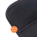 Sports Waist Belt Fitness Girdle Belly Belt Sweatproof Wide Waistband, M 20x95cm (Black), L 25x95cm (Black), XL 30x95cm (Black)