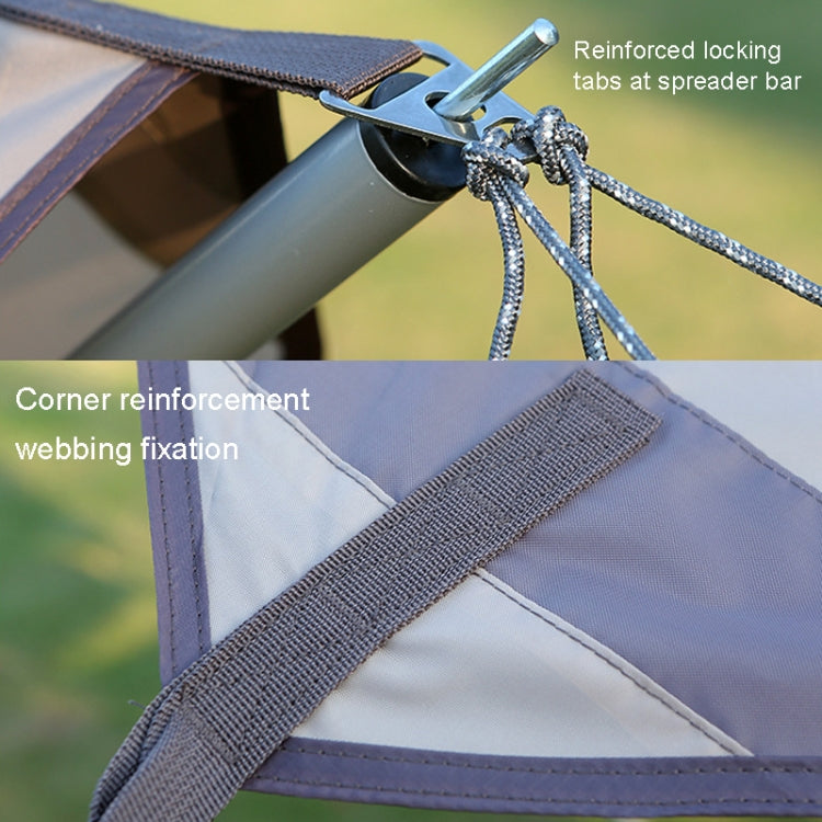 Outdoor Camping Tent, Style:, Vinyl Sunscreen Hexagon 4x3m Gold, Vinyl Sunscreen Hexagon 4.5x4.2m Gold, Vinyl Sunscreen Hexagon 5.5x4.4m Gold, Vinyl Sunscreen Hexagon 4x3m Sky Blue, Vinyl Sunscreen Hexagon 4.5x4.2m Sky Blue                             ...