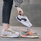 LY-982 Breathable and Comfortable Running Shoes PU Stitching Mesh Casual Shoes, 35, 36, 37, 38, 39, 40