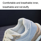 LY-982 Breathable and Comfortable Running Shoes PU Stitching Mesh Casual Shoes, 35, 36, 37, 38, 39, 40