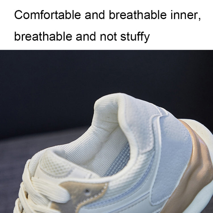 LY-982 Breathable and Comfortable Running Shoes PU Stitching Mesh Casual Shoes, 35, 36, 37, 38, 39, 40