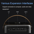K3 1080P Home HD Portable Dual-Band 5G WiFi Smart Projector, CN Plug