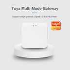 Tuya Intelligent Wireless Gateway Bluetooth Mesh+Zigbee Multimode Network Remote Control Full House Smart Device, Wireless Gateway