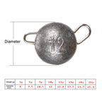 10pcs Fast Hanging Lead Pendant Lure Insertion Lead Inverted Lead, Specification: 3g, 3g, 5g, 7g, 10g, 12g, 14g, 18g, 21g