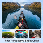 For GoPro11 / 9 / Action 3 TELESIN TE-HNB-001 Magnetic Halter Bracket Action Camera Shooting Collar, Style:, TE-HNB-001 Standard Version, TE-HNB-001 MAX Version