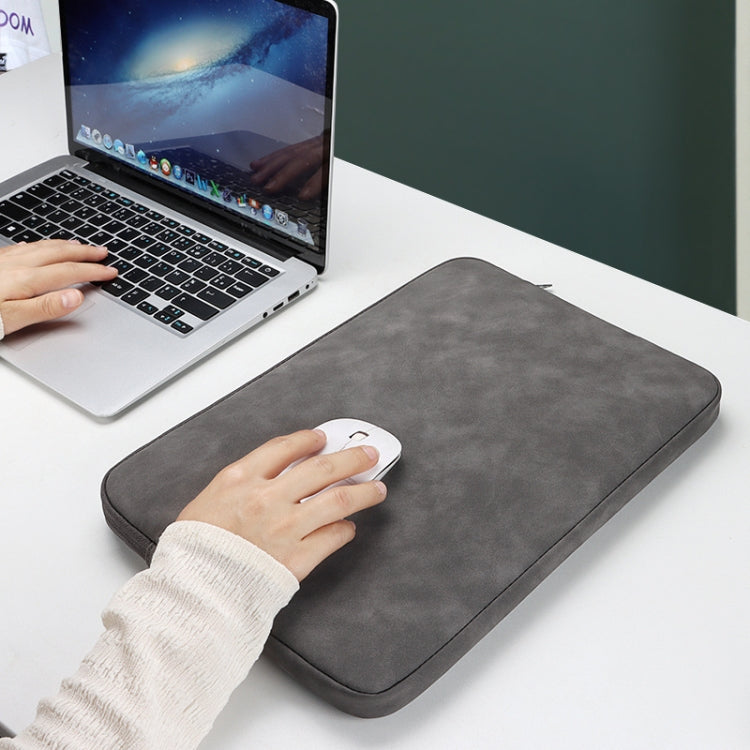 ND12 Lambskin Laptop Lightweight Waterproof Wear-resistant Sleeve Bag, 13.3 inches, 14.1-15.4 inches