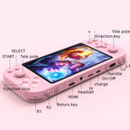 RG3000 Handheld Game Console Support Double Handle Mini Game Console, RG3000 Yellow, RG3000 Pink, RG3000 Gray, RG3000 Purple, RG3000 Green