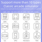 RG3000 Handheld Game Console Support Double Handle Mini Game Console, RG3000 Yellow, RG3000 Pink, RG3000 Gray, RG3000 Purple, RG3000 Green