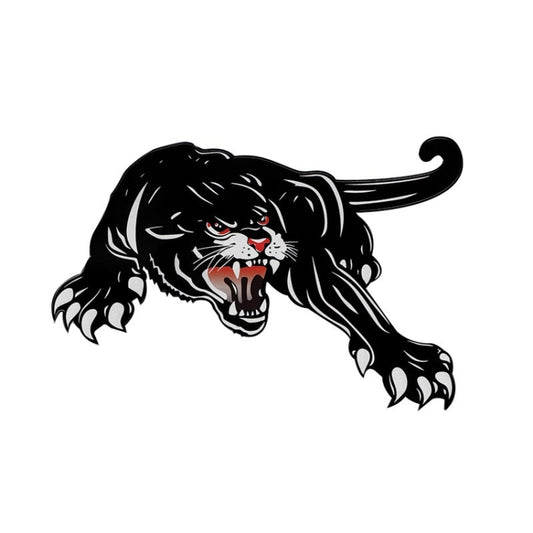 Colorful Black Panther Car Hood Door Reflective Sticker