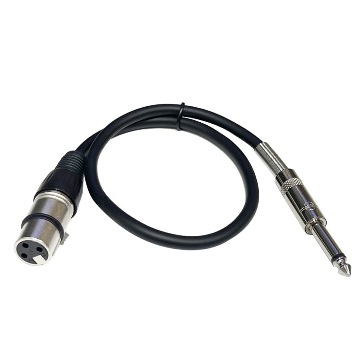 6.35mm Caron Female To XLR 2pin Balance Microphone Audio Cable Mixer Line, 0.5m, 1m, 1.5m, 2m, 3m, 5m, 10m, 15m, 20m, 30m