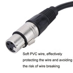 6.35mm Caron Female To XLR 2pin Balance Microphone Audio Cable Mixer Line, 0.5m, 1m, 1.5m, 2m, 3m, 5m, 10m, 15m, 20m, 30m