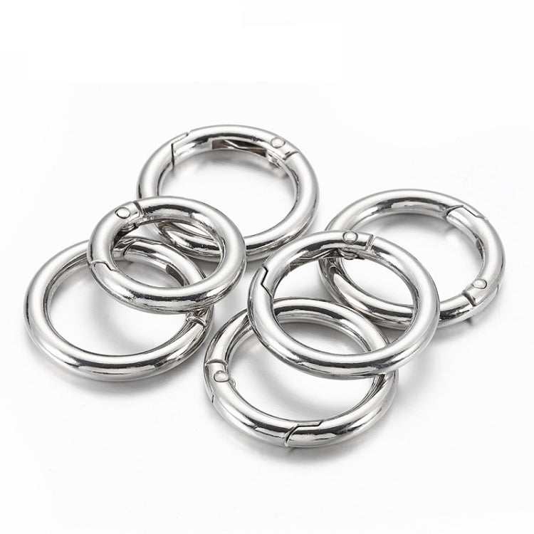 20pcs Zinc Alloy Spring Ring Metal Open Bag Webbing Keychain, 3 Points Silver, 4 Points Silver, 5 Points Silver, 6 Points Light Gold, 4 Points Light Gold, 6 Points Black, Inch 2 Black, 6 Points Silver, 3 Points Light Gold, 1 inch Light Gold, 3 Point Bl...