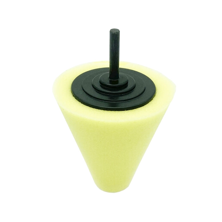 Car Cone 3 inch Polishing Sponge Wheel Polishing Disc, Single Cone 3 inch Yellow, Single Cone 3 inch Blue, Single Cone 3 inch Orange