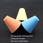 Car Cone 3 inch Polishing Sponge Wheel Polishing Disc, Single Cone 3 inch Yellow, Single Cone 3 inch Blue, Single Cone 3 inch Orange
